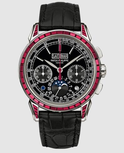 Replica Watch Patek Philippe 5271/12P-001 Grand Complications Perpetual Calendar Chronograph 5271P Ruby